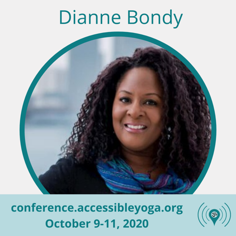Dianne Bondy, speaker at the 2020 Accessible Yoga Conference.