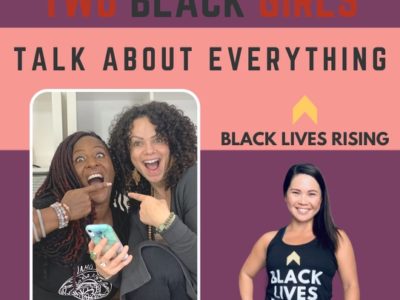 Dianne and Dee from the two black Girls Podcast with Lola Small