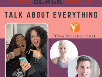 Dianne Bondy and Yoga Dee with Todd Wolfenberg and Kat Heagberg from Yoga International
