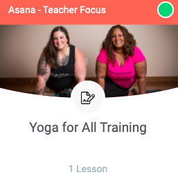 Dianne and Amber Yoga for All Training